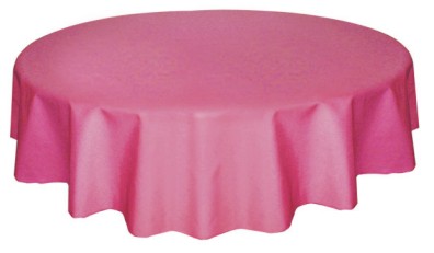 Table throw for round table 54" diameter or smaller