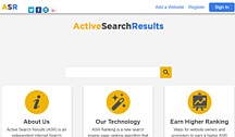 Active Search Results Web Page
