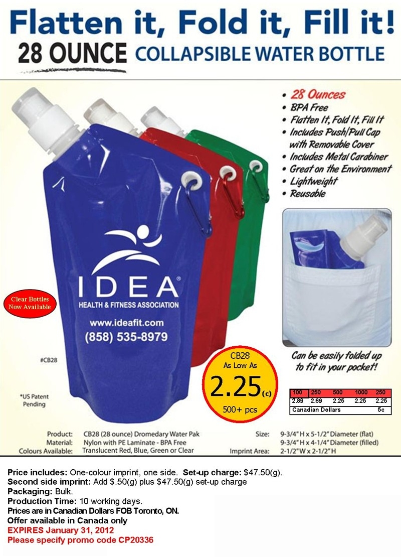 Collapsible Bottle