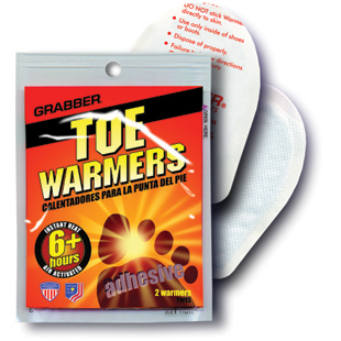 Grabber Toe Warmers