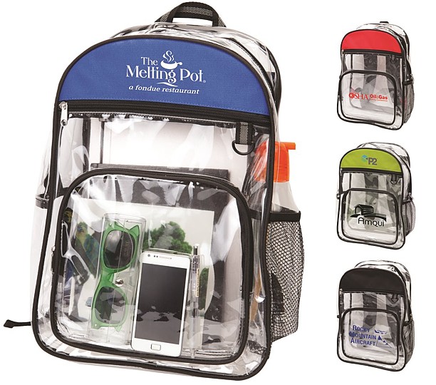 B145 - See-Through Backpack