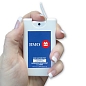 Credit card shape hand sanitizer spray