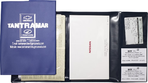 Trifold Glove Compartment Wallet