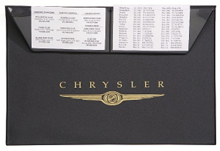 Auto Owner's Warranty Pouch