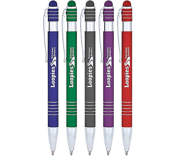 WC50201 - Stylus Vip Soft Tech Gel Glide Click Pen
