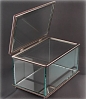 Glass Jewelry Box