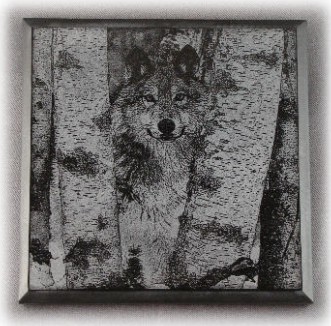 Black Marble Plaque