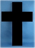 Laser Grade Black Marble Cross