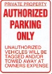 P-11A Sign