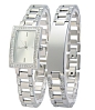 Crystal bracelet watch