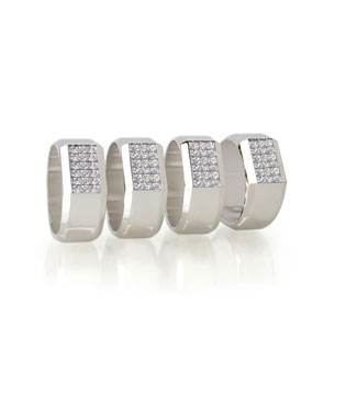 Glitter Napkin Rings