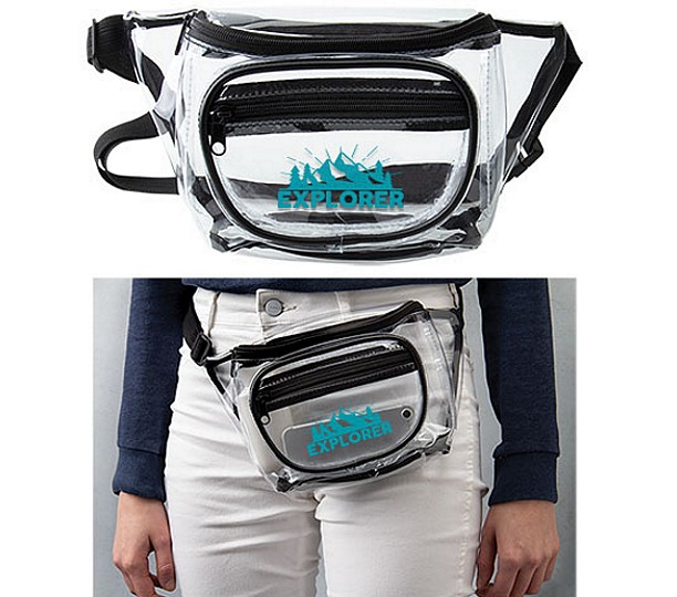 1220 - Clear Fanny Pack