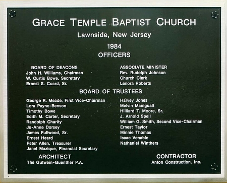 Cast Aluminum Recognition Plaque