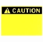 Screen printed Industrial Signage