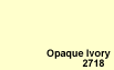 Opaque Ivory