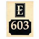 Etched Zinc Sign