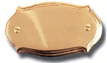 983-126 Brass Doorplate