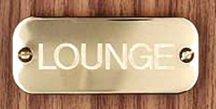 Brass Doorplate