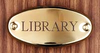 983-097 Brass Doorplate