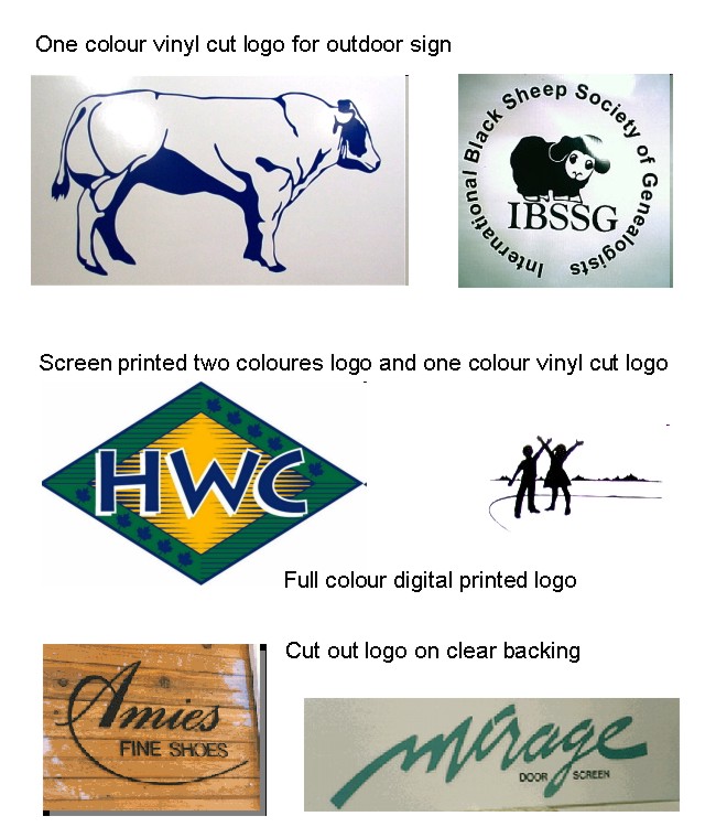 Custom Logos and Stock Logos