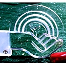 Acrylic United Way Logo