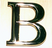 Custom 3d Brass Letters