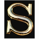 Brass 3D Letters