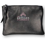 21A-0615-EMB - Lambskin Cosmetics Purse - Embroidered