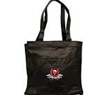 21A-1390-EMB - Patch Leather Tote Bag - Embroidered