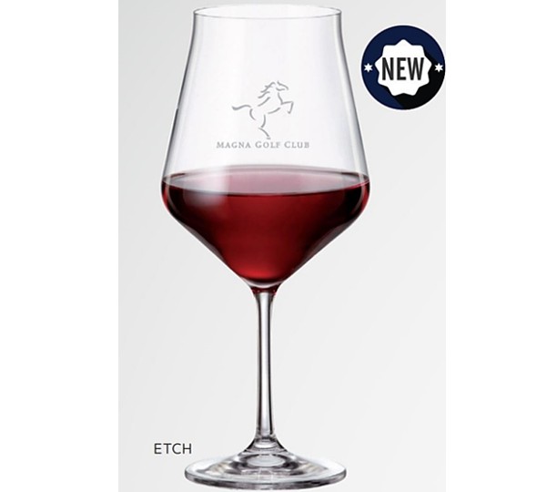LIDA Wine Glass 17 oz - ETCHED