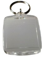 M-2030 Blank Acrylic Key Tag