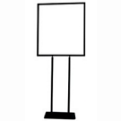Black Floor Stand