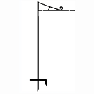 Crane sign holder