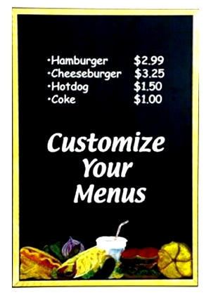 Printed Food Boards