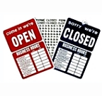 Non-Illuminated Open Signs