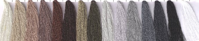 Embroidery Thread Colour Chart