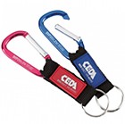 0327 - Carabiner With Web Strap 6 cm