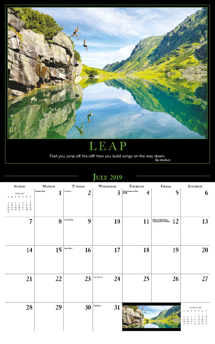 Motivation Calendar - July