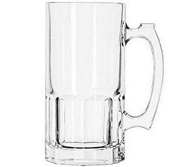 5262 - Clear Super Beer Mug