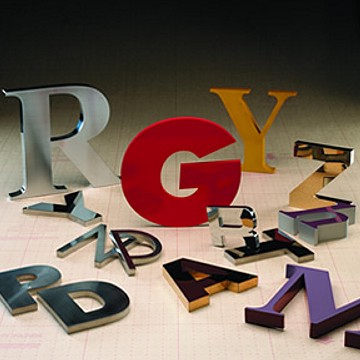 Fabricated Metal Letters