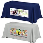 3-Sided Economy Table Covers and Table Throws