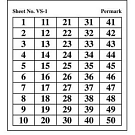 VS - Number Sheets