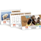 PCA3775 - Wildlife Double View Desk Calendar