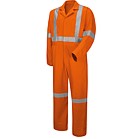 CC5S - RED KAP® Hi-visibility Button-front Coverall