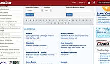 LocalSites Web Page