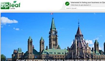 ZipLeaf Canada Web Site