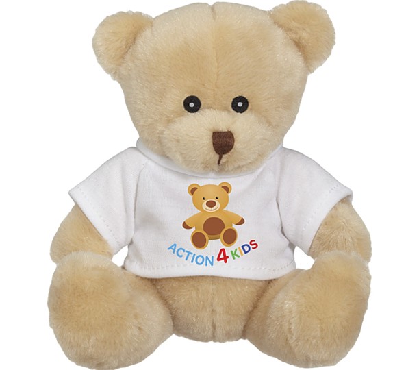 Mini Plush Bear Carter Bear w/T-Shirt - GC-15555 - 