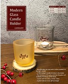 Modern Glass Candle Holder