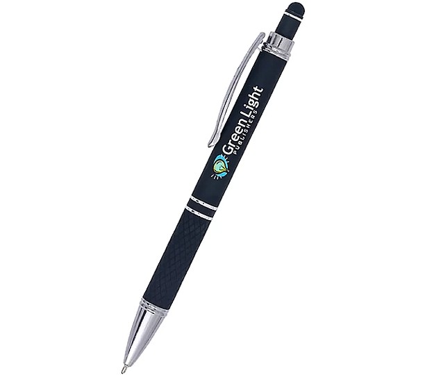 Full Colour Crossgate Stylus Gel Pen