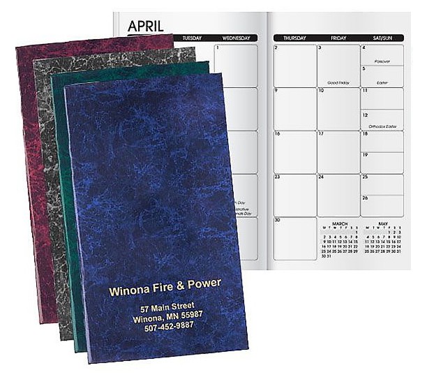 WC50300 - Marble Monthly Calendar